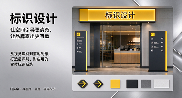 新林区标识设计